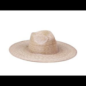 Straw wide Palm Leaf brimmed hat